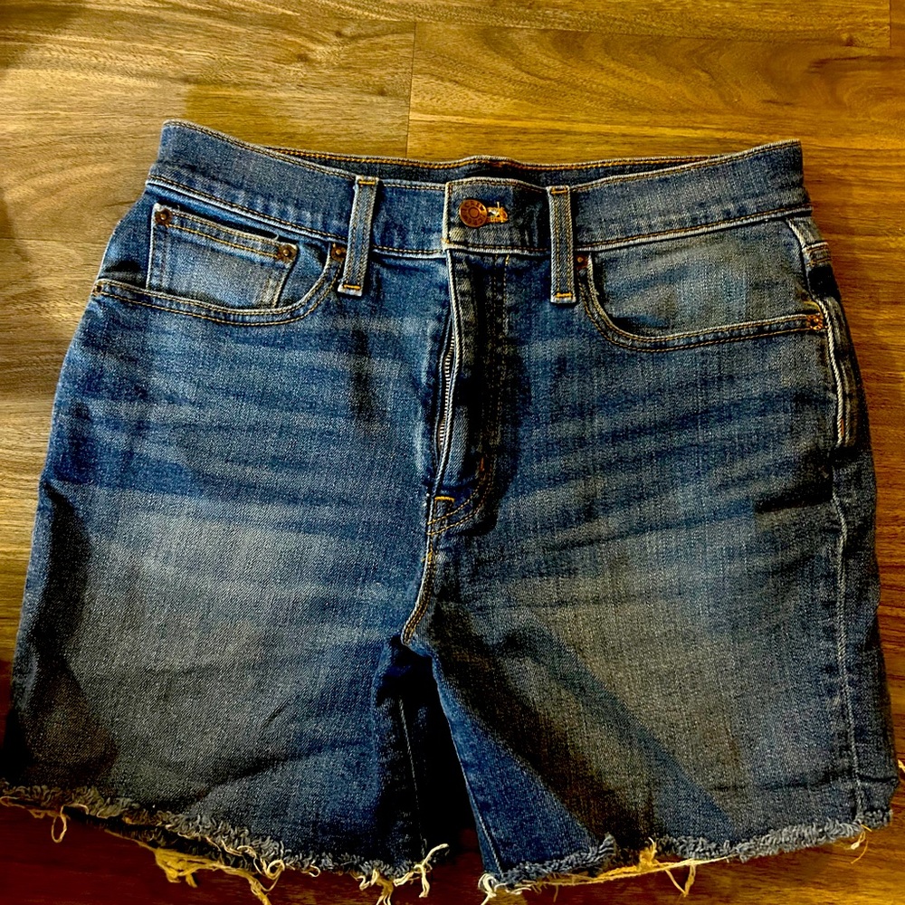 J Crew size 28 denim shorts